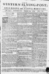 Sherborne Mercury Monday 15 October 1753 Page 1