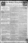Sherborne Mercury Monday 16 September 1754 Page 1