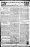 Sherborne Mercury Monday 28 October 1754 Page 1