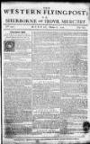 Sherborne Mercury Monday 06 October 1755 Page 1