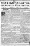 Sherborne Mercury Monday 30 August 1756 Page 1