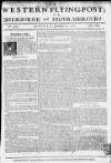 Sherborne Mercury Monday 20 December 1756 Page 1