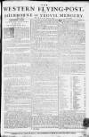 Sherborne Mercury Monday 11 July 1757 Page 1