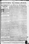 Sherborne Mercury Monday 05 September 1757 Page 1