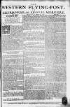 Sherborne Mercury Monday 24 October 1757 Page 1