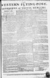 Sherborne Mercury Monday 31 October 1757 Page 1