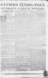 Sherborne Mercury Monday 05 June 1758 Page 1