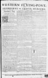 Sherborne Mercury Monday 04 September 1758 Page 1