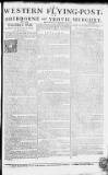 Sherborne Mercury Monday 11 September 1758 Page 1
