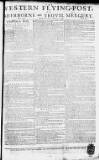Sherborne Mercury Monday 02 October 1758 Page 1