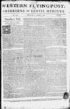 Sherborne Mercury Monday 30 October 1758 Page 1