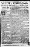 Sherborne Mercury Monday 26 February 1759 Page 1