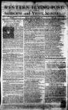 Sherborne Mercury Monday 28 January 1760 Page 1