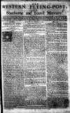 Sherborne Mercury Monday 22 September 1760 Page 1