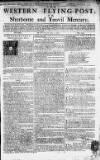 Sherborne Mercury Monday 01 June 1761 Page 1