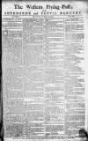 Sherborne Mercury Monday 29 March 1762 Page 1