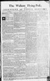 Sherborne Mercury Monday 28 June 1762 Page 1