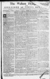 Sherborne Mercury Monday 05 July 1762 Page 1