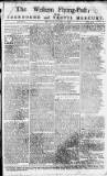 Sherborne Mercury Monday 27 June 1763 Page 1
