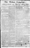 Sherborne Mercury Monday 18 July 1763 Page 1