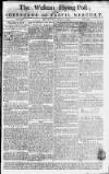 Sherborne Mercury Monday 13 August 1764 Page 1