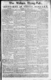 Sherborne Mercury Monday 20 August 1764 Page 1