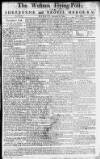 Sherborne Mercury Monday 24 December 1764 Page 1