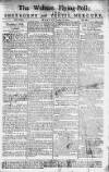 Sherborne Mercury Monday 21 January 1765 Page 1