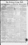 Sherborne Mercury Monday 02 September 1765 Page 1