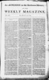 Sherborne Mercury Monday 31 May 1773 Page 1