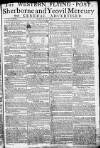 Sherborne Mercury Monday 04 March 1776 Page 1