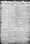 Sherborne Mercury Monday 20 January 1777 Page 1