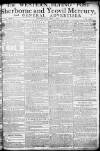 Sherborne Mercury Monday 07 April 1777 Page 1