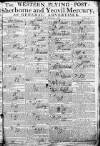 Sherborne Mercury Monday 09 February 1778 Page 1