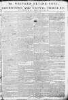Sherborne Mercury Monday 07 August 1780 Page 1