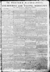 Sherborne Mercury Monday 04 September 1780 Page 1