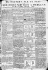 Sherborne Mercury Monday 22 March 1784 Page 1