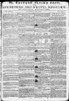 Sherborne Mercury Monday 05 April 1784 Page 1