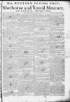 Sherborne Mercury Monday 23 August 1790 Page 1