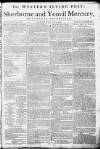 Sherborne Mercury Monday 30 July 1792 Page 1