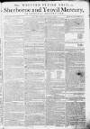 Sherborne Mercury Monday 14 January 1793 Page 1