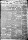 Sherborne Mercury Monday 05 January 1795 Page 1