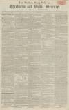 Sherborne Mercury Monday 30 October 1797 Page 1