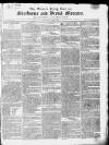 Sherborne Mercury Monday 01 June 1807 Page 1