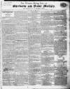 Sherborne Mercury Monday 28 August 1809 Page 1