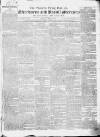 Sherborne Mercury Monday 18 October 1813 Page 1