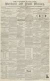 Sherborne Mercury Saturday 08 March 1845 Page 1