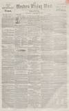 Sherborne Mercury Tuesday 05 January 1858 Page 1