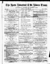 Herts Advertiser Saturday 06 January 1877 Page 1
