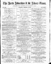 Herts Advertiser Saturday 23 February 1878 Page 1